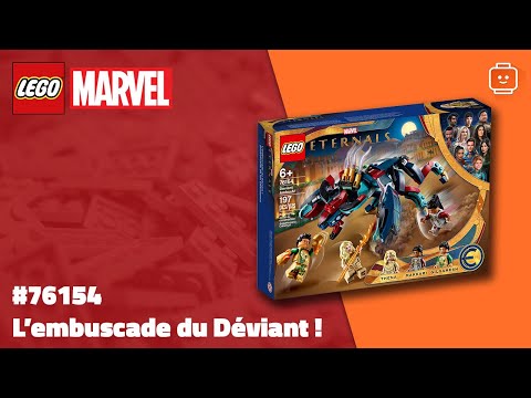 Vidéo LEGO Marvel 76154 : L’embuscade du Déviant !