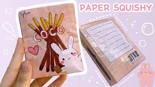 #2 [SQUISHY🌷] BÁNH POCKY DÂU🍓| Bonnie🐰