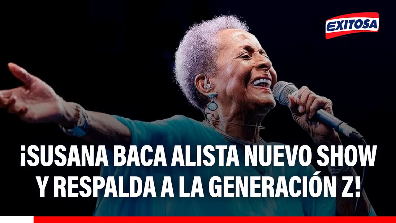 🔴🔵 Susana Baca alista SHOW para celebrar su Grammy a la Excelencia: Busca invitar a la Generación Z