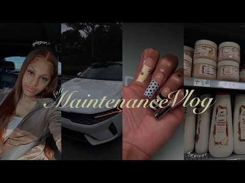 Fall Maintenance Vlog 🍂: *DIY* Ginger Hair, Fall Hygeine Products, Nails, Starbucks, New Camera, etc