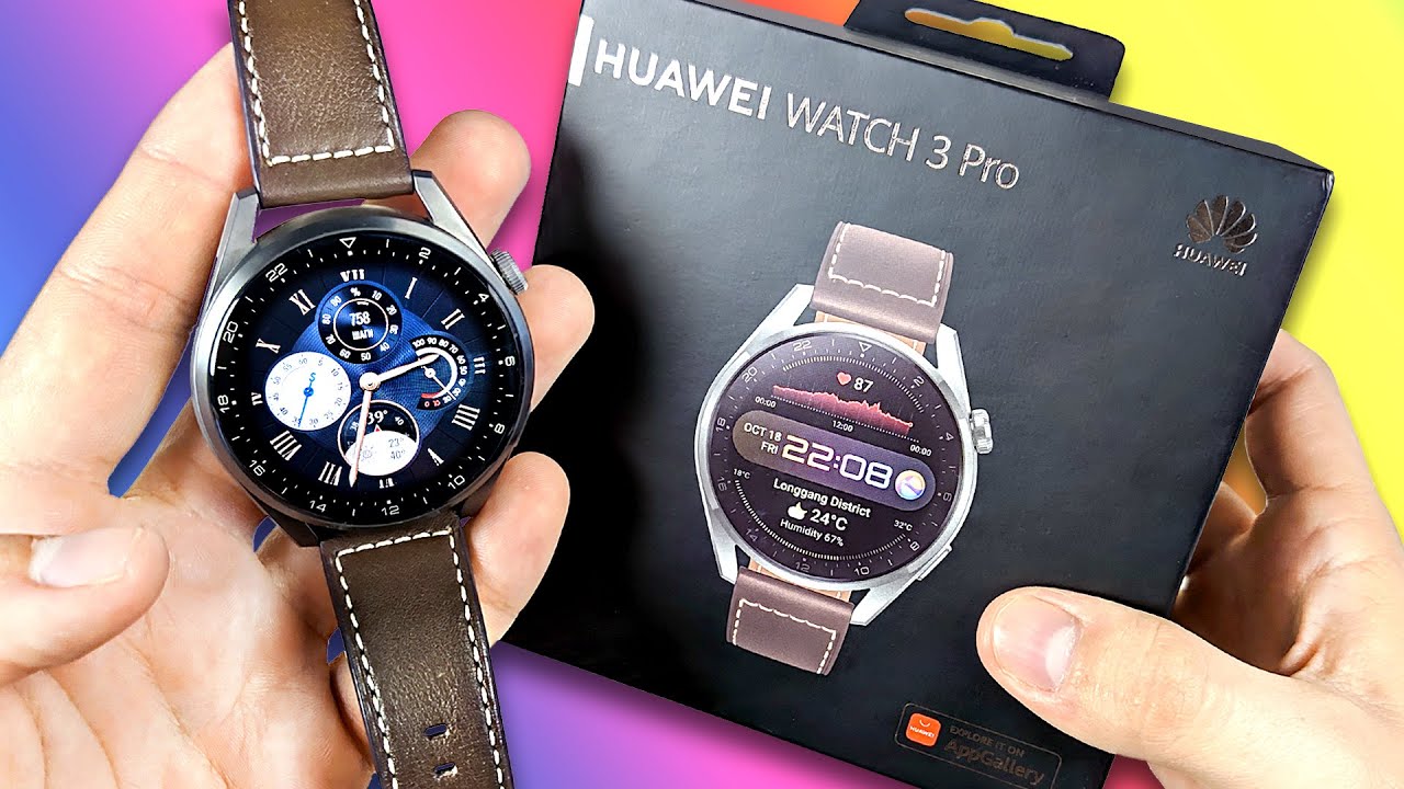 Умные часы Huawei Watch 3 PRO GALILEO-L40E (GLL-AL01), серый