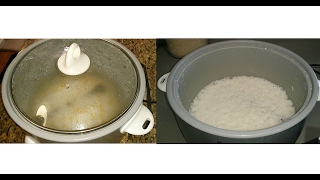 How to cook rice in a Rice Cooker | Cooking Rice In An Electric Rice Cooker