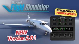 MSFS 2020/2024 - Cessna Citation Longitude Stream Deck+ Profile video