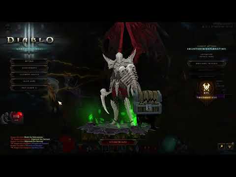 Diablo 3 S36 Rathma Necro 150 solo push 1:58min rank 1 world