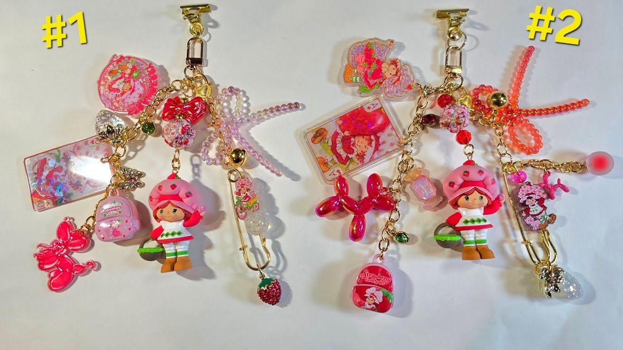 Necklaces, bag and journal charms, new!