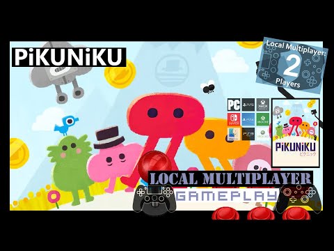 PiKUNiKU Co Op 2 Player Couch Local Multiplayer - Gameplay