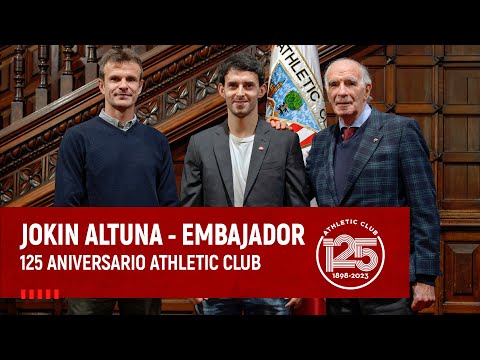 Imagen de portada del video Jokin Altuna, embajador del 125 aniversario en febrero