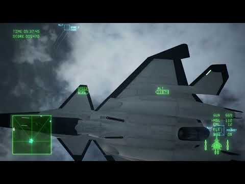 XFA-33C Fenrir Mod. Mission 10: Transfer Orders. Ace Combat 7.