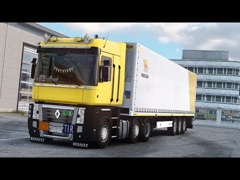 Euro Truck Simulator 2 | ETS2 1.44 | Renault Magnum | Seghedin (H) to B.Bystrica (SK)