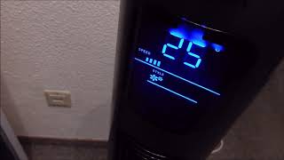 BRANDSON - Turmventilator mit Fernbedienung und Oszilation