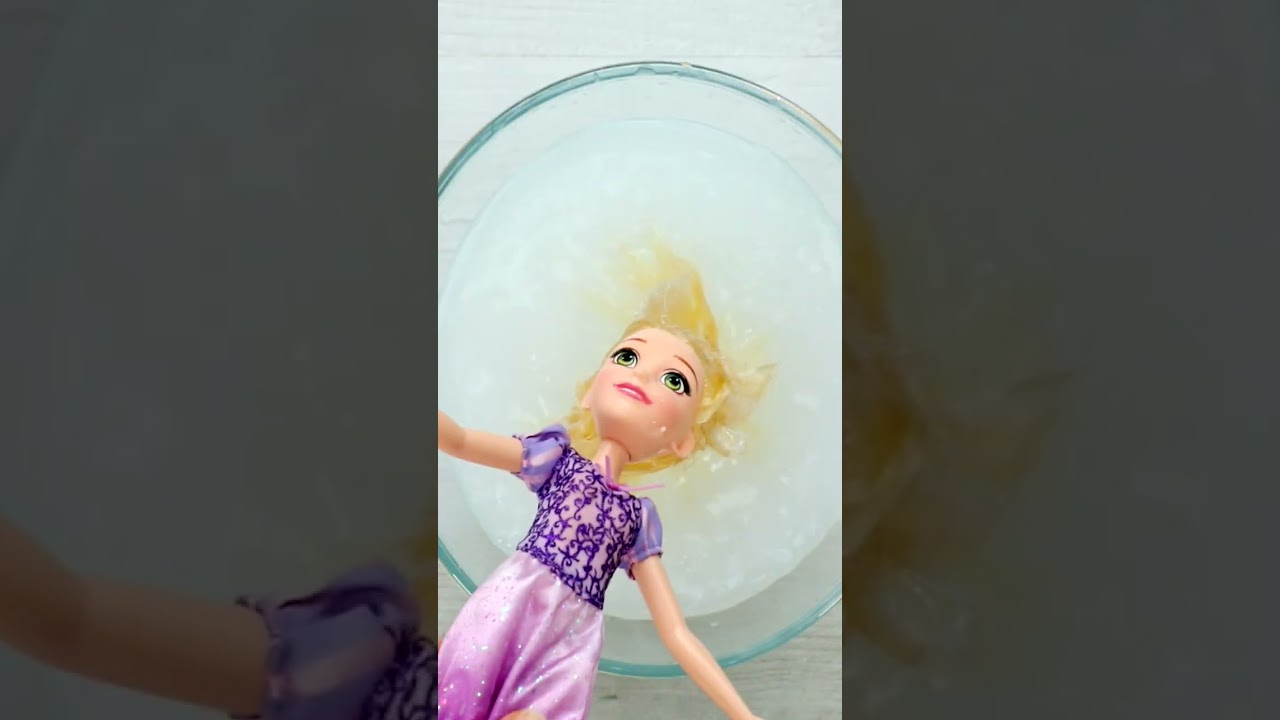 How to fix your barbies crazy hair #shorts #barbie