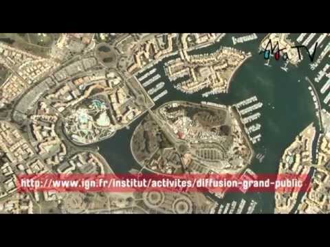 Vue du ciel avec l'IGN