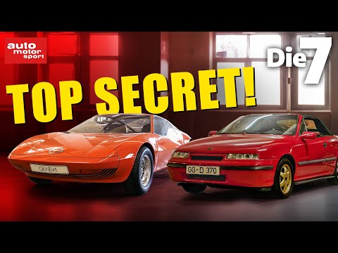 Geheime Opel Prototypen! Warum gabs die nicht in Serie?