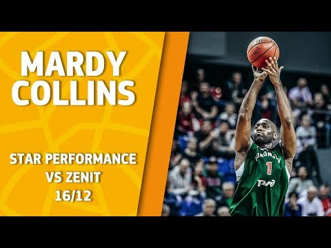 Star Perfomance. Mardy Collins vs Zenit - 26 pts & 3 ast