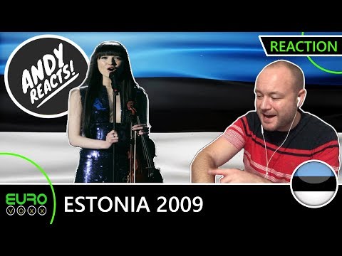 ANDY REACTS! Estonia Eurovision 2009 (Urban Symphony) Reaction!