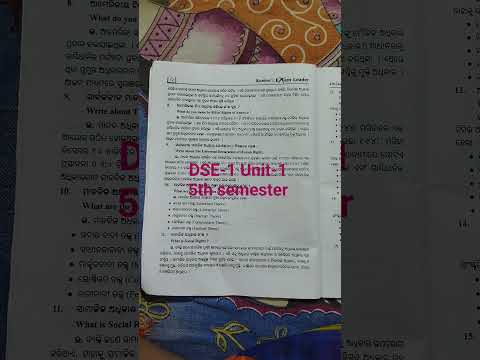 #5th semester political science DSE-1# Unit-1 #3 Marks question with answer