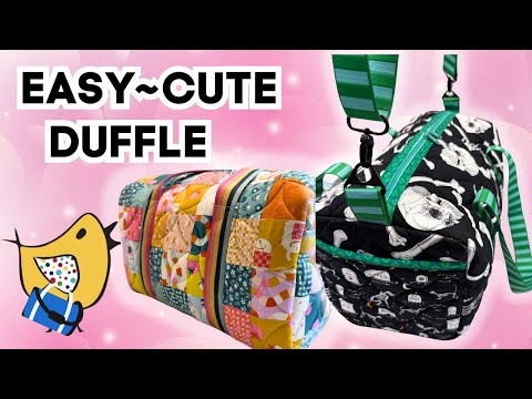 🐥🐥Sister Chick🐥🐥Makes A Duffle Bag For Traveling