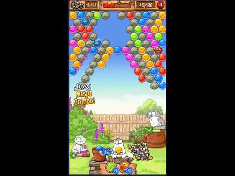 Simon's Cat Pop Time Level 654 - NO BOOSTERS 😺 | SKILLGAMING ✔️