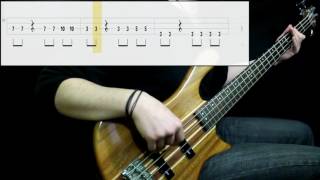 Zox - A Little More Time (Bass Only) (Play Along Tabs In Video)
