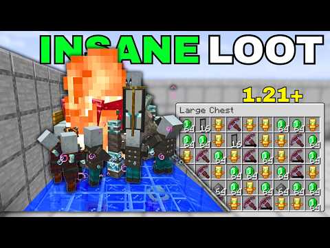 Most Simple RAID Farm Minecraft 1.21.11+ - NEW Tutorial