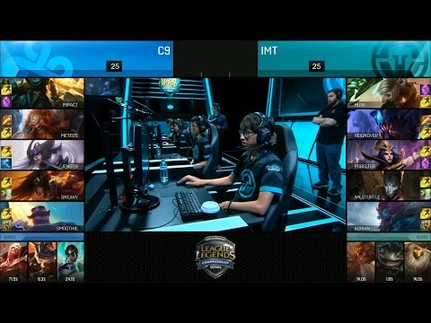 IMT vs C9 Game 2 Highlights - IMMORTALS vs CLOUD9 NA LCS PLAYOFF SEMIFINAL #1 Summer 2016
