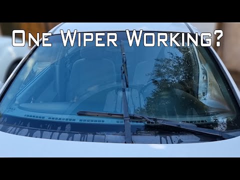 Here is why Only One windshield Wiper working/Windshield wiper not working on one side/wiper linkage