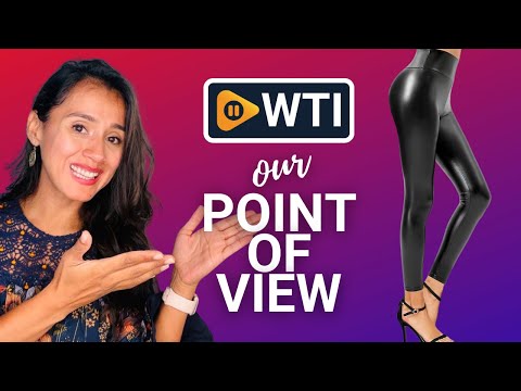 CLIV Faux Leather Leggings for Women Tummy Control High Waisted Stretch Leather Pants Black Small - WTI product video review