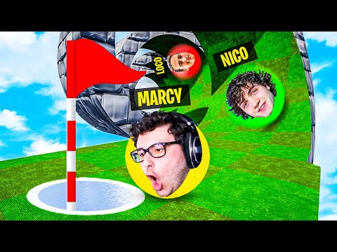 SOLO I PRO POSSONO FINIRE QUESTA MAPPA IMPOSSIBILE DI GOLF! - Mini Golf