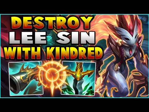 Destroying Lee Sin With Kindred! Lethality Crit Kindred (Insta Burst Anyone) - League Of Legends