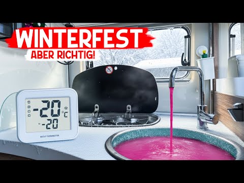 Winterize your motorhome in 24 minutes ✅ Checklist + 🚨 (beginner) mistakes