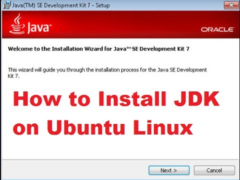 comment installer jdk sous ubuntu