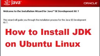 How to Install Java JDK and JRE on Ubuntu Linux
