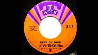 ISLEY BROTHERS: "KEEP ON DOIN" [J*ski EDIT]