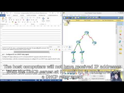 10.1.2.4 Lab - Configuring Basic DHCPv4 on a Router