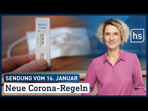 Neue Corona Regeln | hessenschau vom 16.01.2022