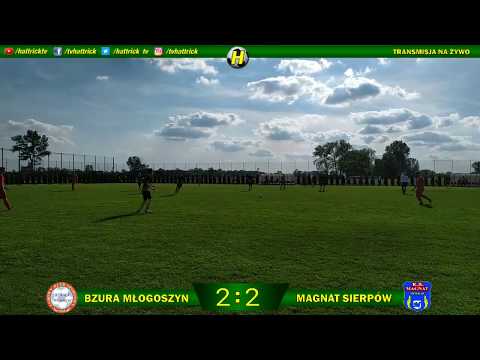 Bzura Młogoszyn vs Magnat Sierpów - 25.05.2019 godz. 16.00 - retransmisja meczu A klasy część 2