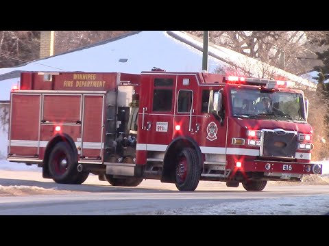 *AIR HORNS!* WFD Engine 16, Ladder 16 & Medic 91 Responding