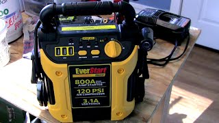 EverStart Maxx 800A Jump Starter Demo
