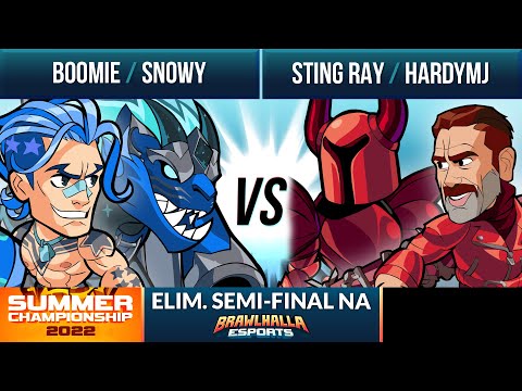 Boomie & Snowy vs Sting Ray & Hardymj - Elimination Semi-Final - Summer Championship 2022 - NA 2v2
