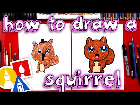 Beginners How To Draw A Squirrel