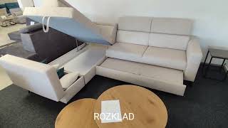 Zara Rohová rozkladacia pohovka