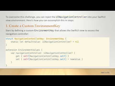 Navigating from SwiftUI to UIViewController Using an Existing Navigation Controller
