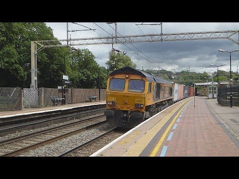 GBRF Class 66 passes Berkhamsted (20/6/18)
