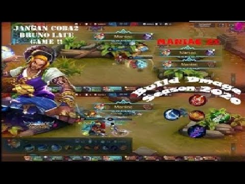 Bruno MANIAC!! 2X | Bruno Build Damage 2020 | Tidak Dikasih SAVAGE !!!!