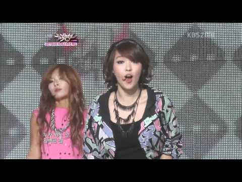 4minute - Pinocchio (Danger)  (Music Bank 01.07.2011)
