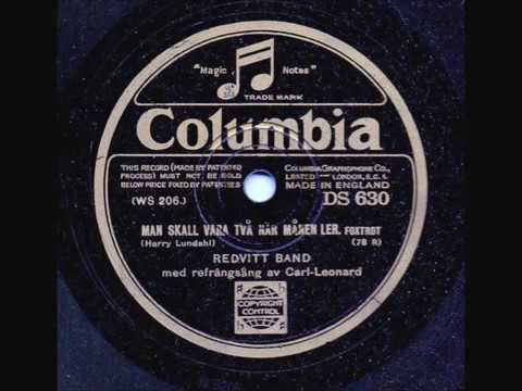 REDVITT BAND - MAN SKALL VARA TVÅ NÄR MÅNEN LER