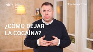 ¿Cómo dejar de consumir cocaína