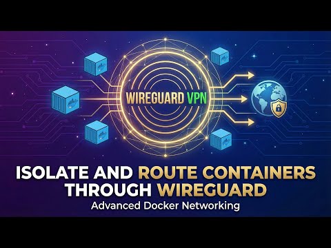 Route Containers Through WireGuard – Advanced Docker Networking