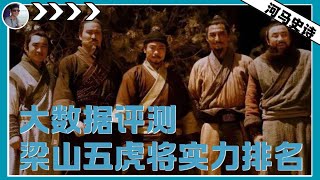 水浒大数据：梁山五虎将武力值排名