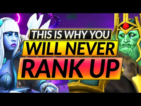 This is Why You WILL NEVER RANK UP in 7.29C - CARRY Mistakes - Dota 2 Wraith King Guide